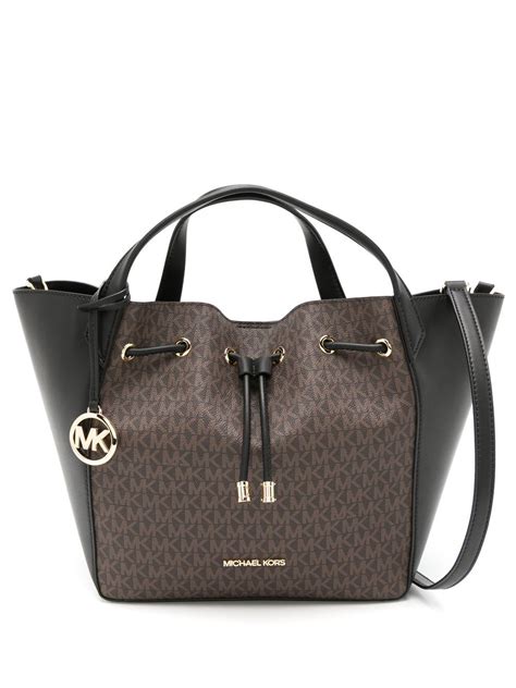 michael kors bucket bag mini|Michael Kors phoebe large tote.